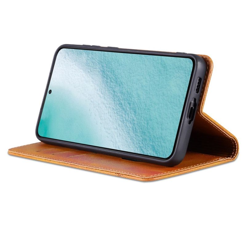 Flip Kotelot Samsung Galaxy S24 5g Efekt Skóry Azns Etui Ochronne