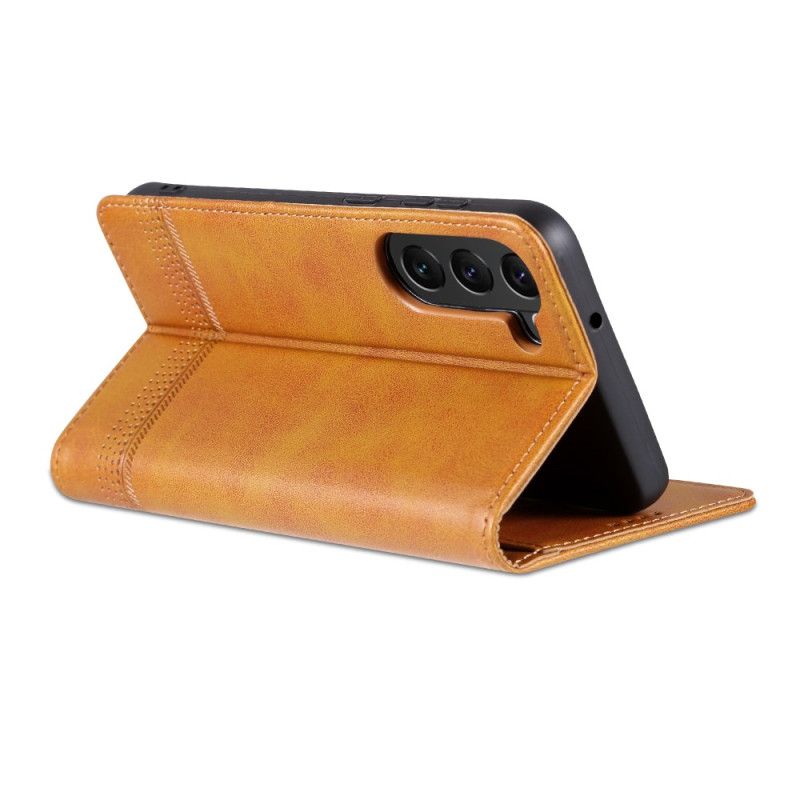 Flip Kotelot Samsung Galaxy S24 5g Efekt Skóry Azns Etui Ochronne