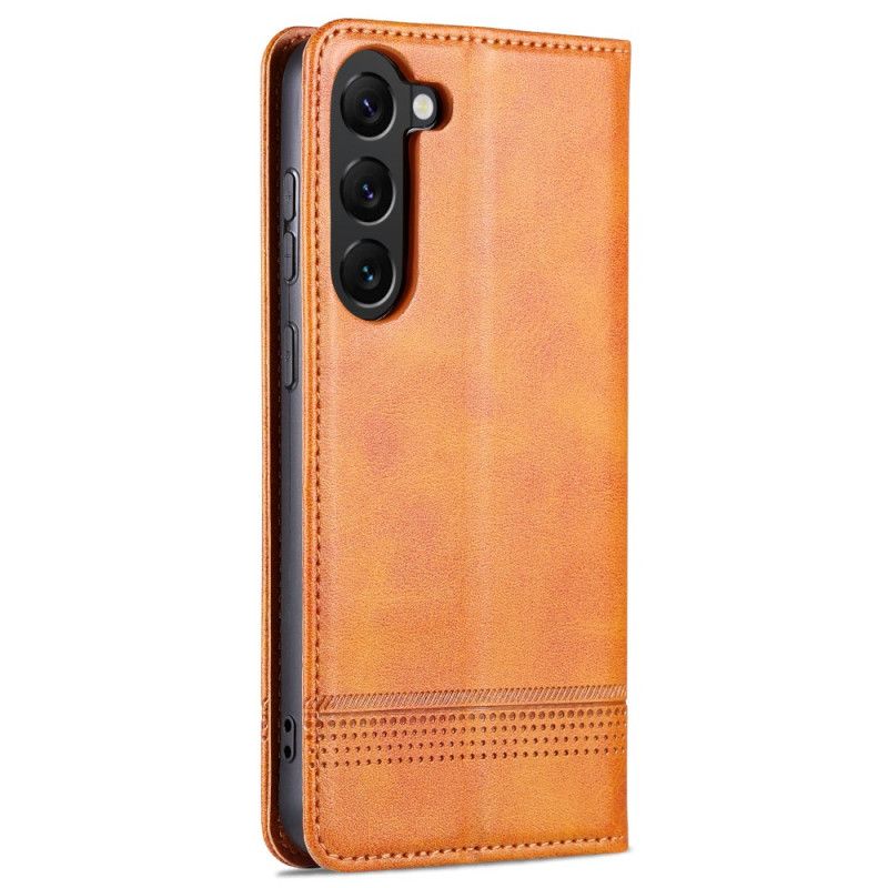 Flip Kotelot Samsung Galaxy S24 5g Efekt Skóry Azns Etui Ochronne