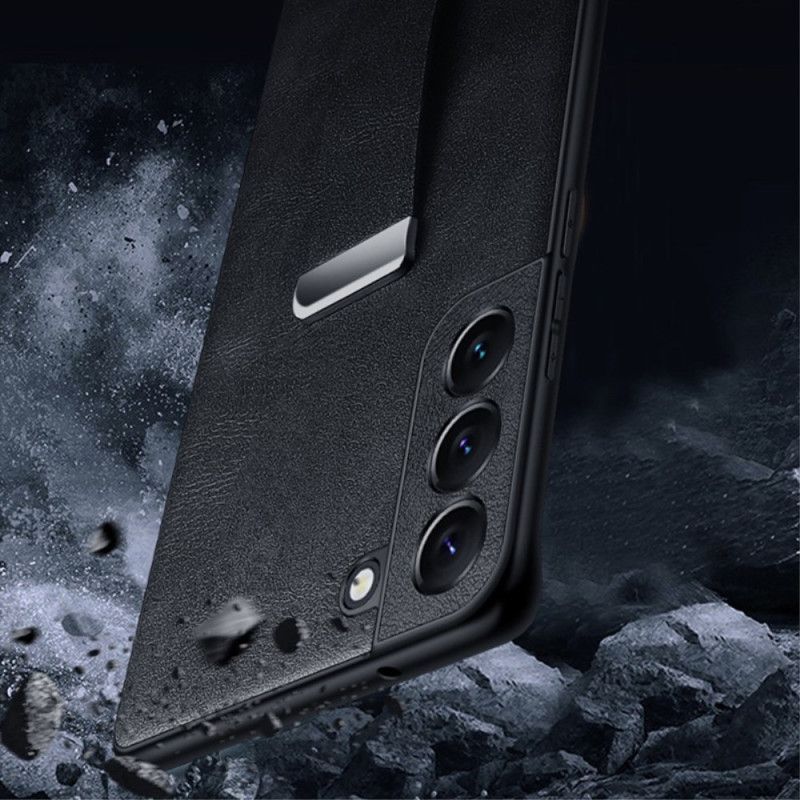 Futerały Samsung Galaxy S24 5g Etui Na Telefon Efekt Skóry Ze Wsparciem I Pierścieniem Sulada
