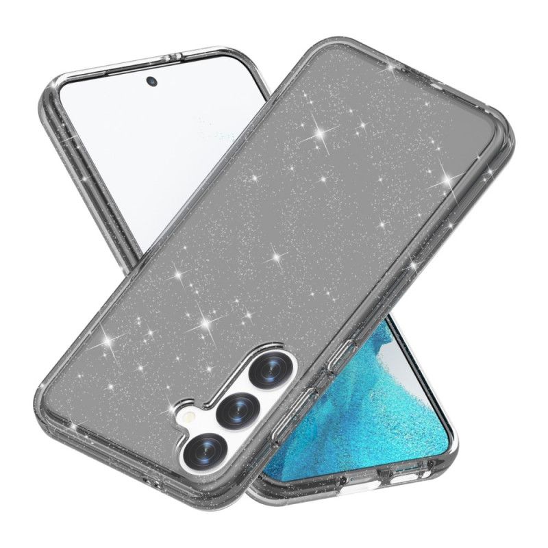 Futerały Samsung Galaxy S24 5g Etui Na Telefon Półprzezroczysty Brokat