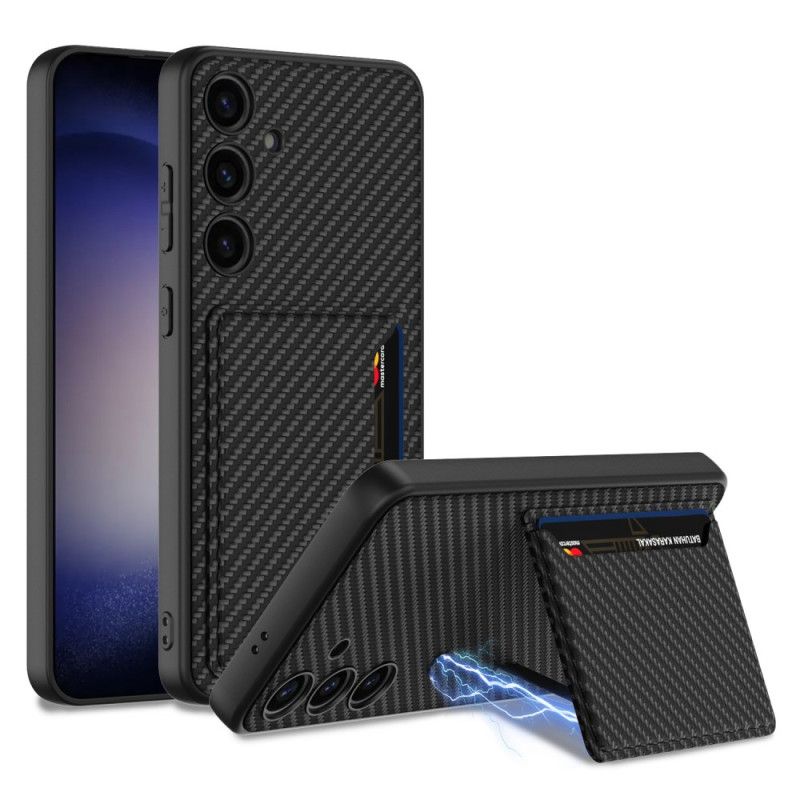 Futerały Samsung Galaxy S24 5g Etui Na Telefon Ze Wspornikiem I Uchwytem Na Kartę Gkk