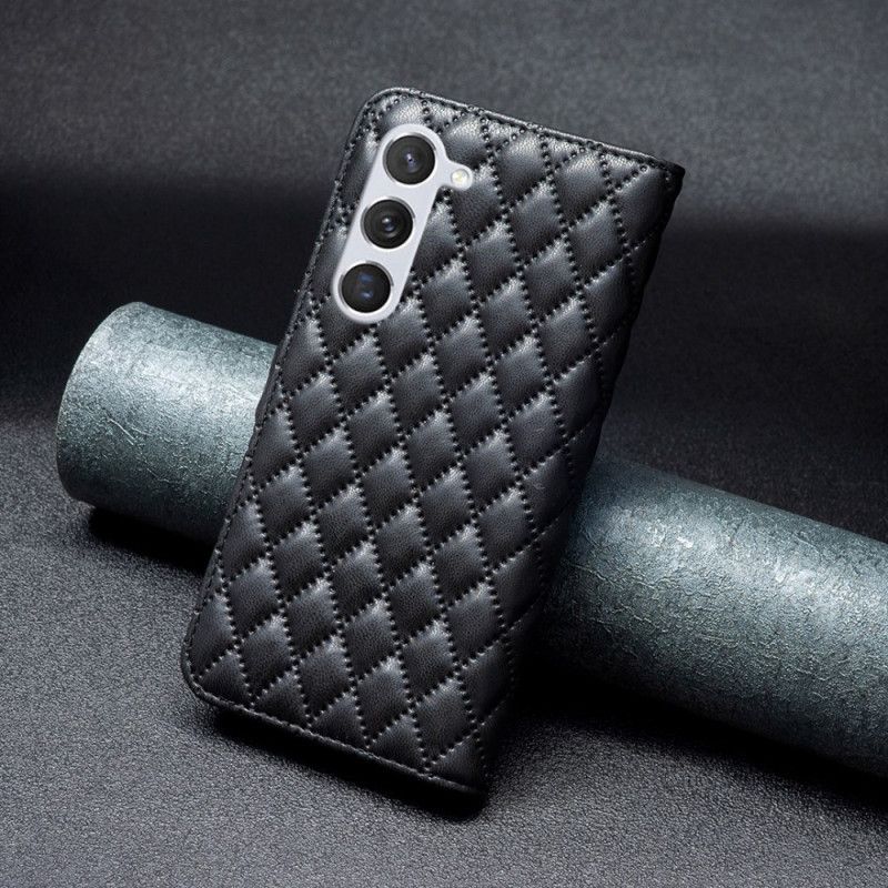 Skórzany Futerał Samsung Galaxy S24 5g Etui Na Telefon Pikowana Binfen Kolor