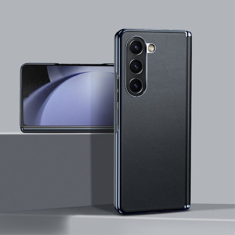 Etui Do Samsung Galaxy Z Fold 6 Ochrona Zawiasu Z Efektem Metalu