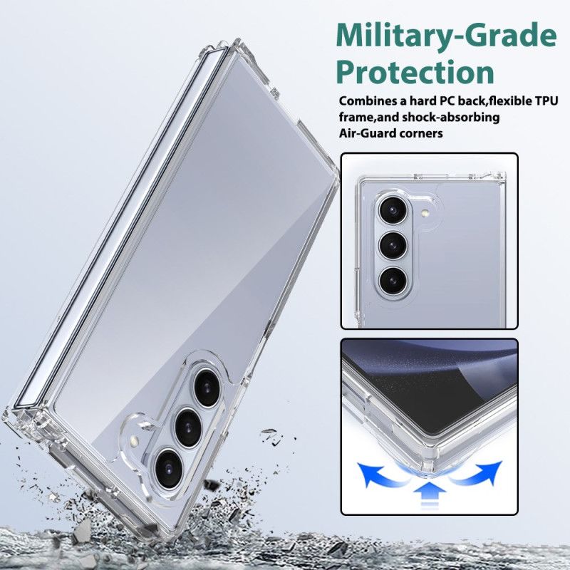 Futerały Samsung Galaxy Z Fold 6 Etui Na Telefon Przezroczysta Odporna Na Zarysowania