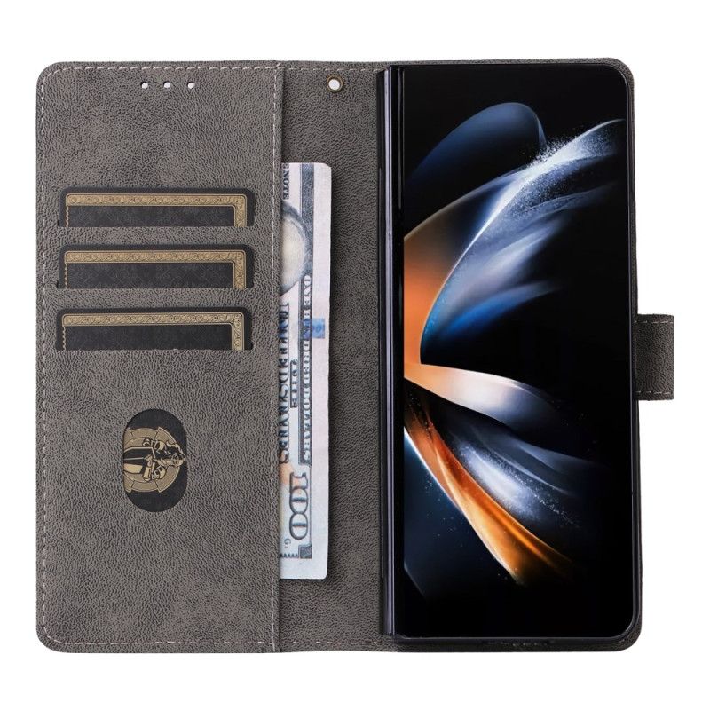Obudowa Samsung Galaxy Z Fold 6 Etui Na Telefon Blokada Rfid I Smycz