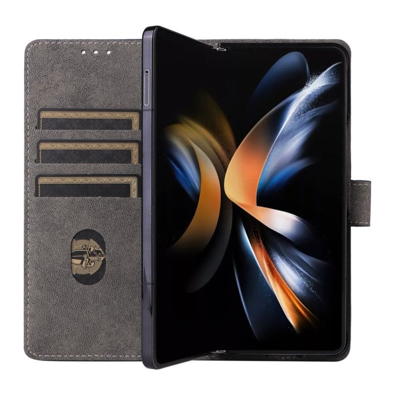 Obudowa Samsung Galaxy Z Fold 6 Etui Na Telefon Blokada Rfid I Smycz