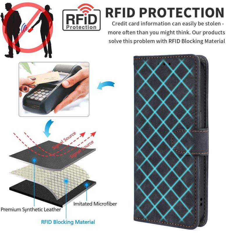 Obudowa Samsung Galaxy Z Fold 6 Etui Na Telefon Blokada Rfid I Smycz