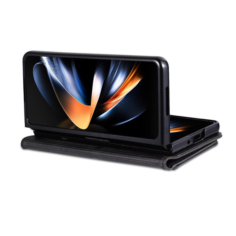 Skórzany Futerał Samsung Galaxy Z Fold 6 Etui Na Telefon Skórzany Styl Azns