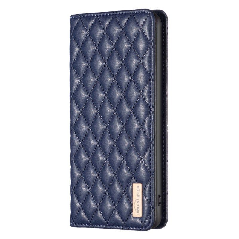 Etui Na Telefon do Xiaomi Redmi Note 12 Pro Etui Folio Pikowany Binfen Kolor