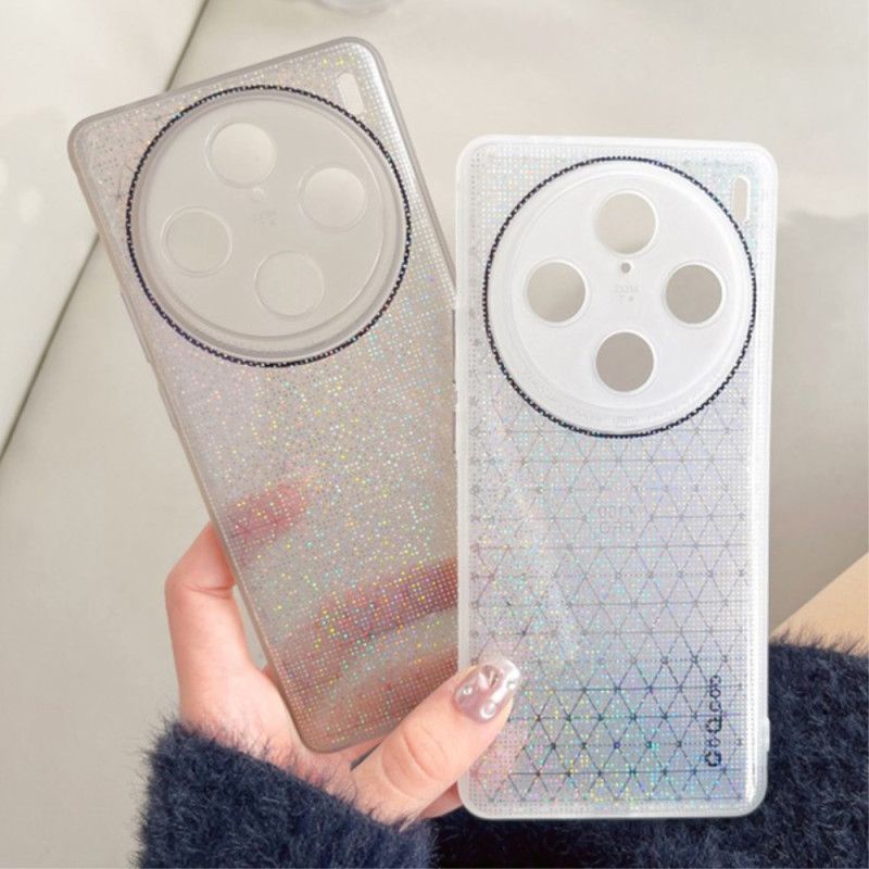 Etui Do Vivo X100 Pro Q.coo Bling Seria Aurora