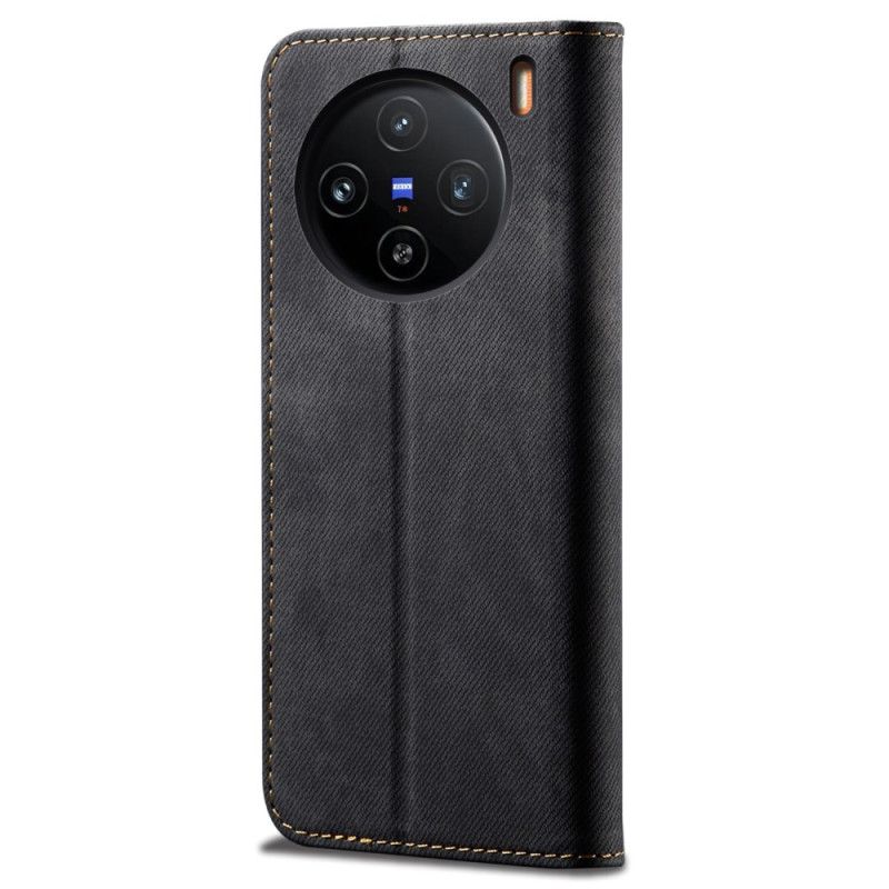Flip Kotelot Vivo X100 Pro Tekstura Dżinsu