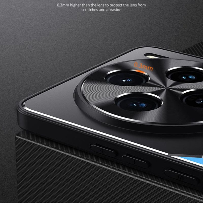 Futerały Vivo X100 Pro Etui Na Telefon Efekt Metalu