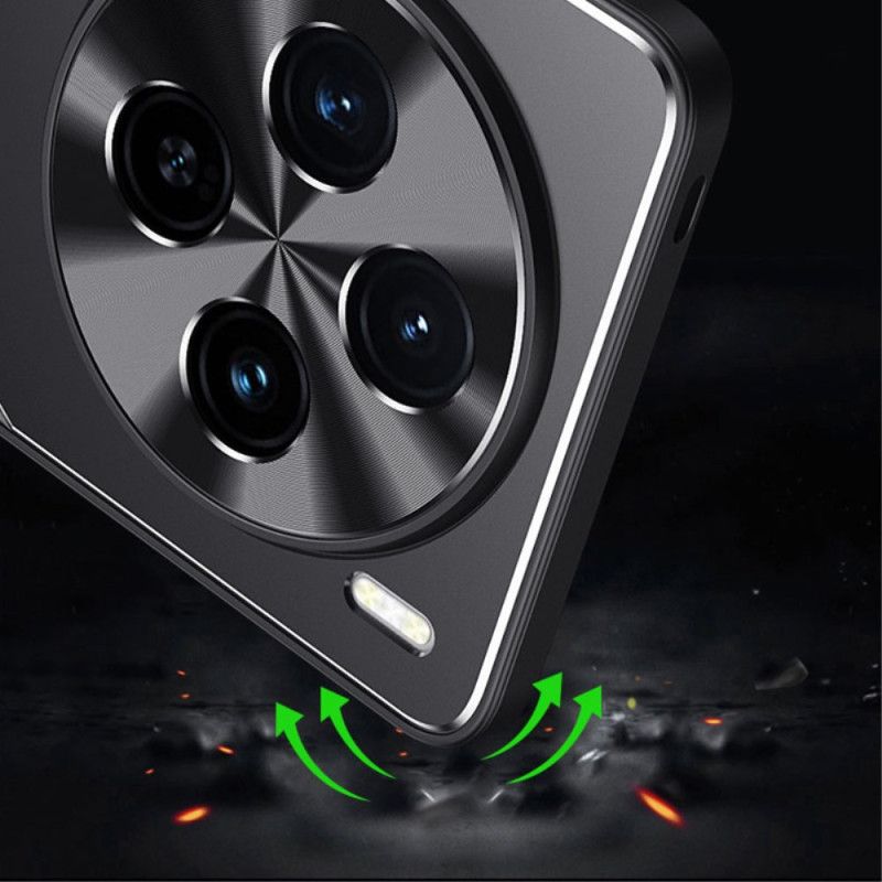 Futerały Vivo X100 Pro Etui Na Telefon Efekt Metalu