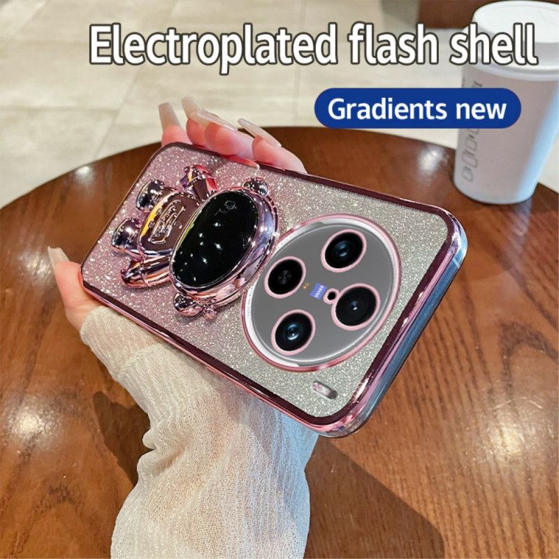 Futerały Vivo X100 Pro Etui Na Telefon Podstawka Astronauta