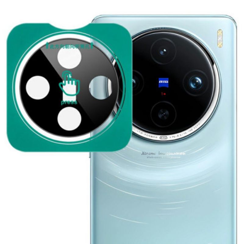 Szkło Hartowane Ochronne Na Obiektyw Do Vivo X100 Pro Samopozycjonująca Się Ramka (wersja CZarna)