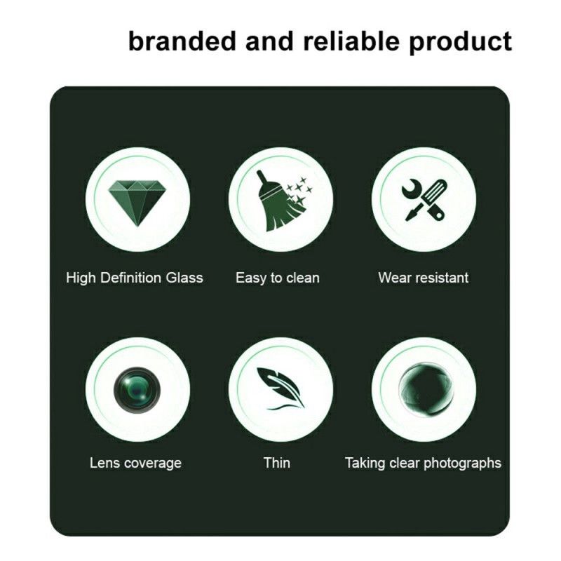 Szkło Hartowane Ochronne Na Obiektyw Do Vivo X100 Pro Samopozycjonująca Się Ramka (wersja CZarna)