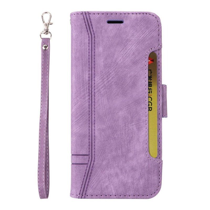 Etui Folio do Samsung Galaxy S23 5G Betopnice Przednie Etui Na Karty