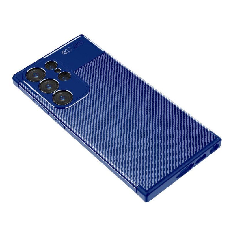 Etui do Samsung Galaxy S23 Ultra 5G Elastyczne Włókno Węglowe