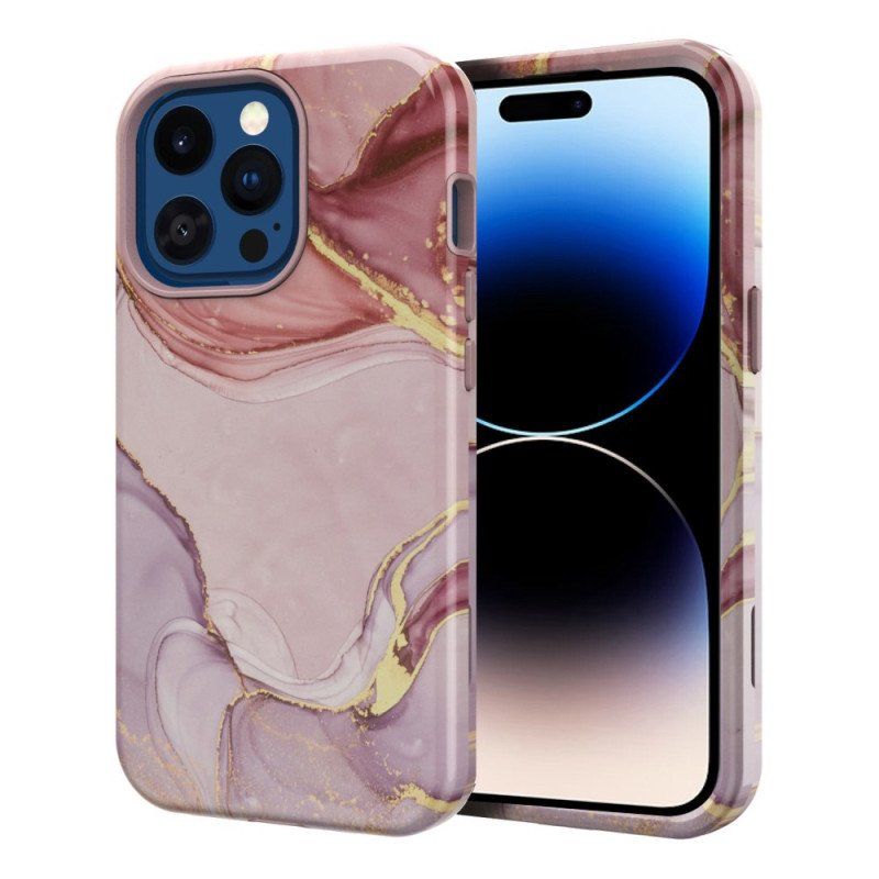 Etui do iPhone 14 Pro Max Wspaniały Marmur