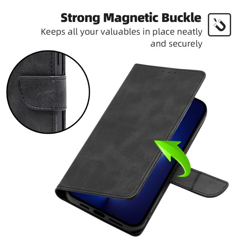 Etui Folio Do Realme C55 Tekstura Vintage