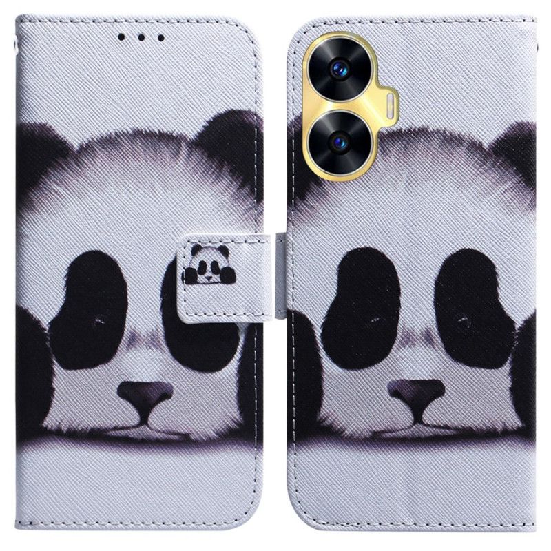 Etui Folio Realme C55 Panda