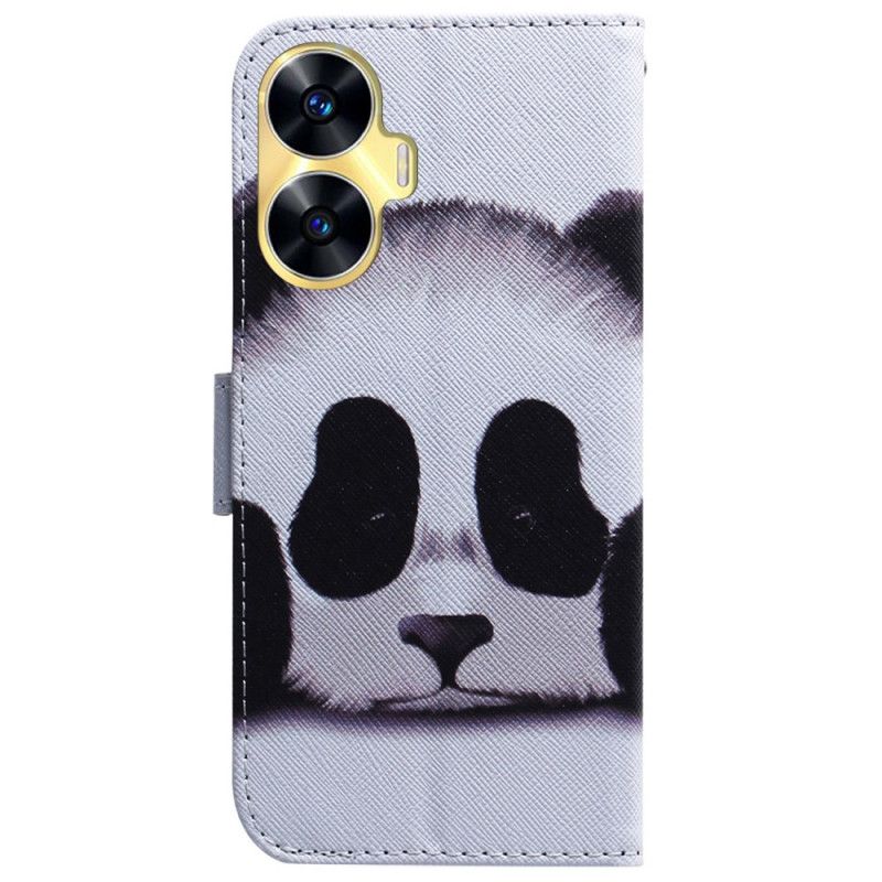 Etui Folio Realme C55 Panda