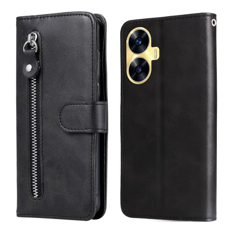 Etui Folio Realme C55 Portmonetka Z Przodu Etui Ochronne