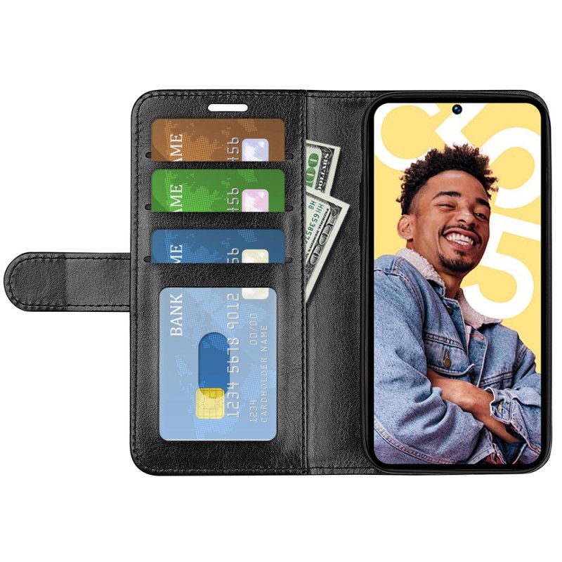 Etui Folio Realme C55 Sztuczna Skóra W Stylu Vintage