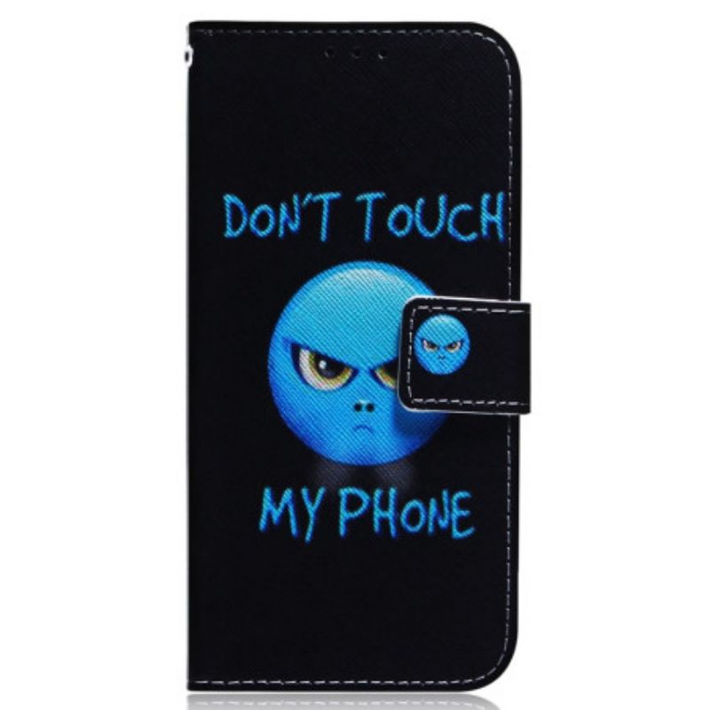 Etui Folio Realme C55 Telefon Z Emotikonami