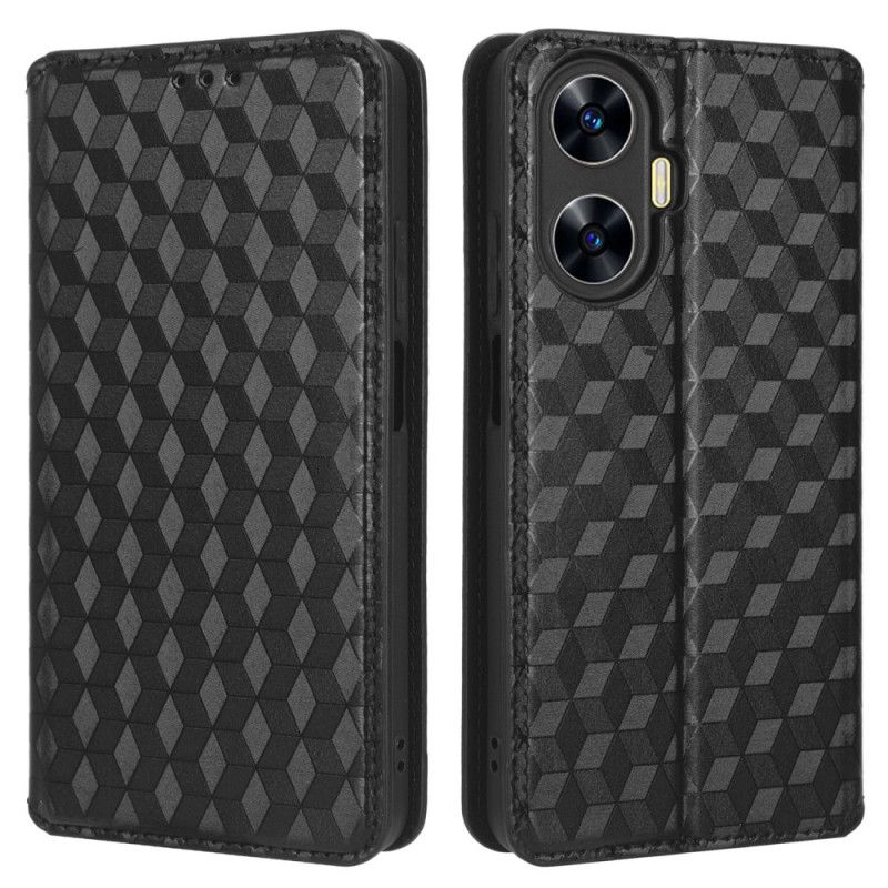 Flip Kotelot Realme C55 Wzór 3d