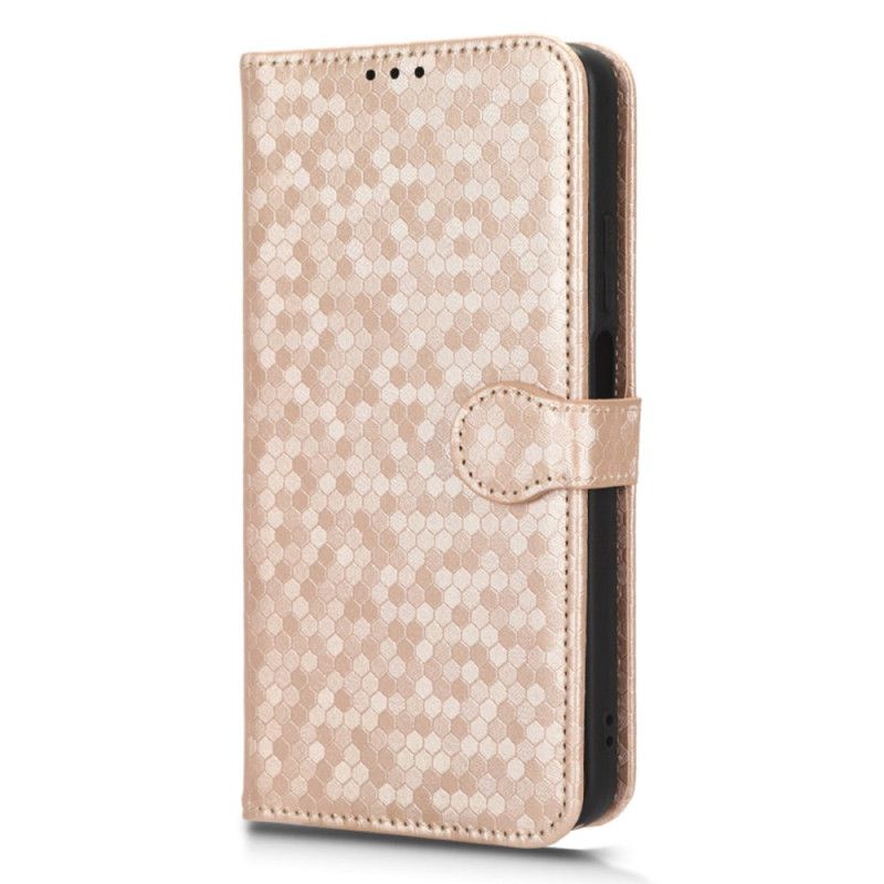 Pokrowce Realme C55 Błyszczące Kropki Z Paskiem