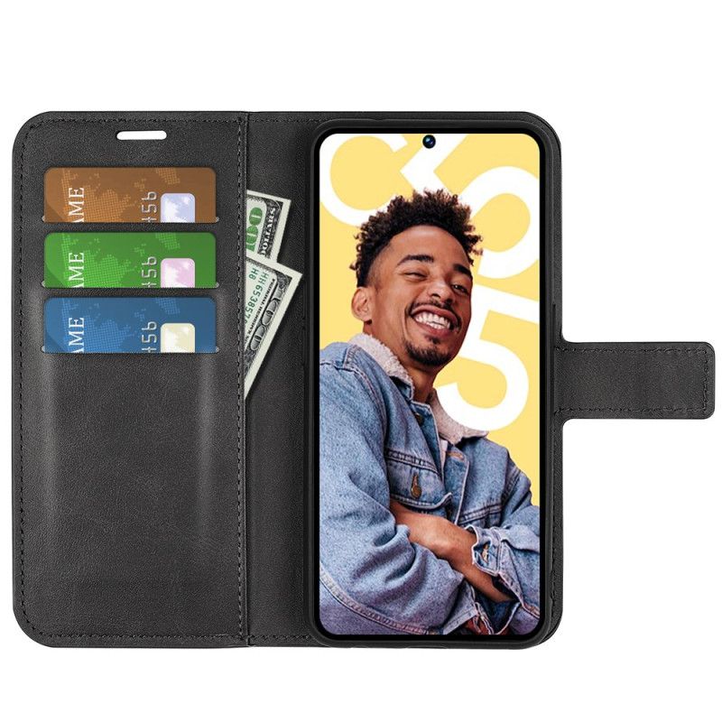 Pokrowce Realme C55 Styl Skórzany