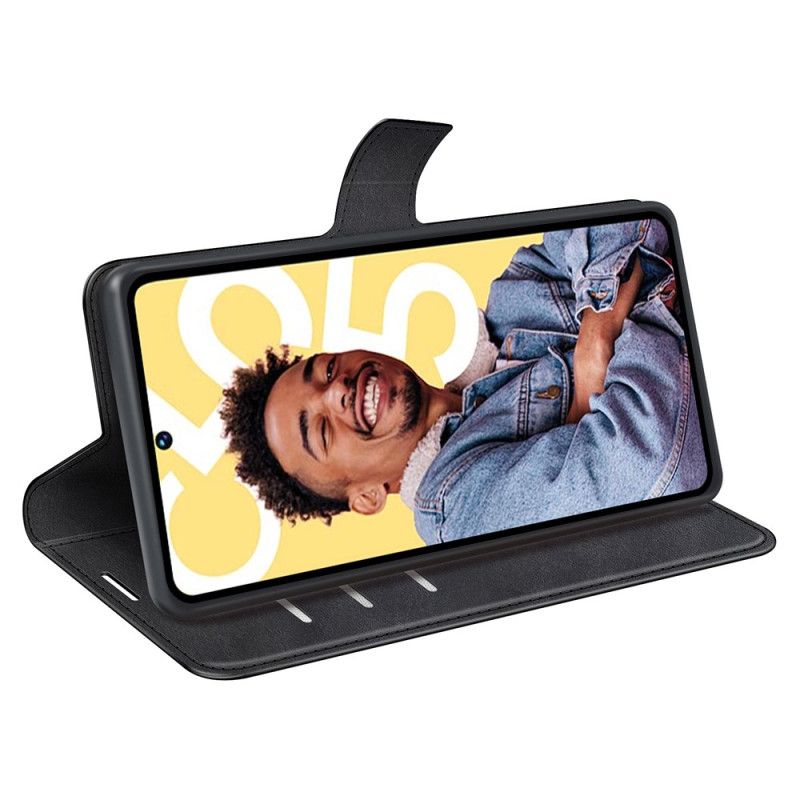 Pokrowce Realme C55 Styl Skórzany