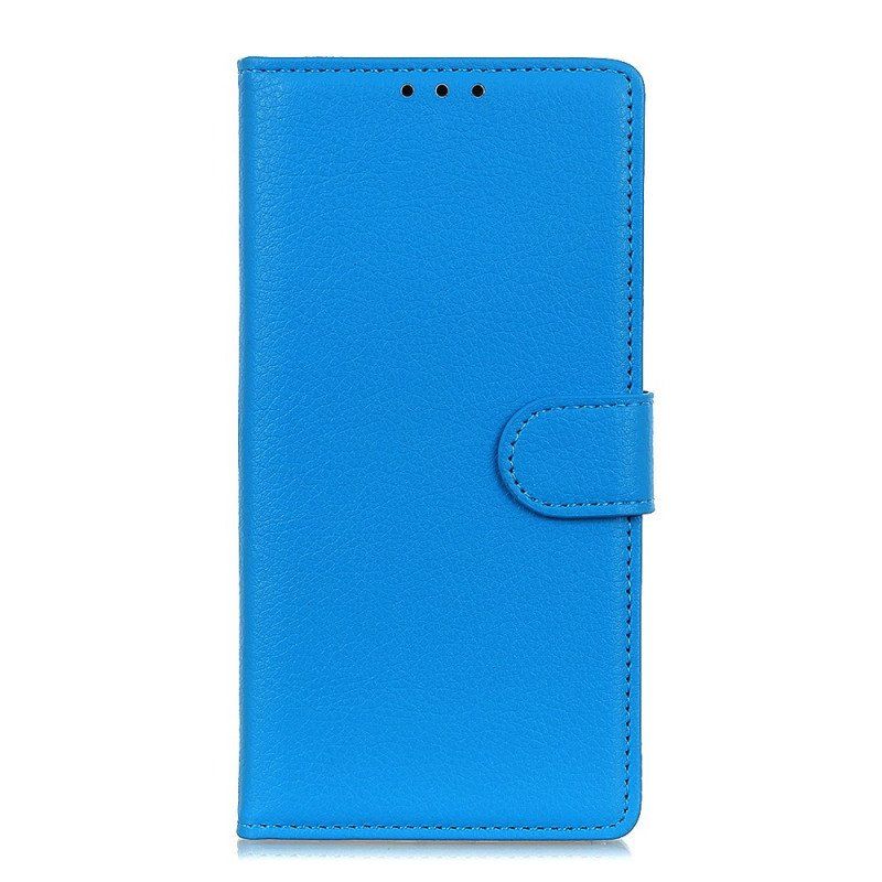 Etui Folio do Sony Xperia 10 IV Tradycyjna Sztuczna Skóra