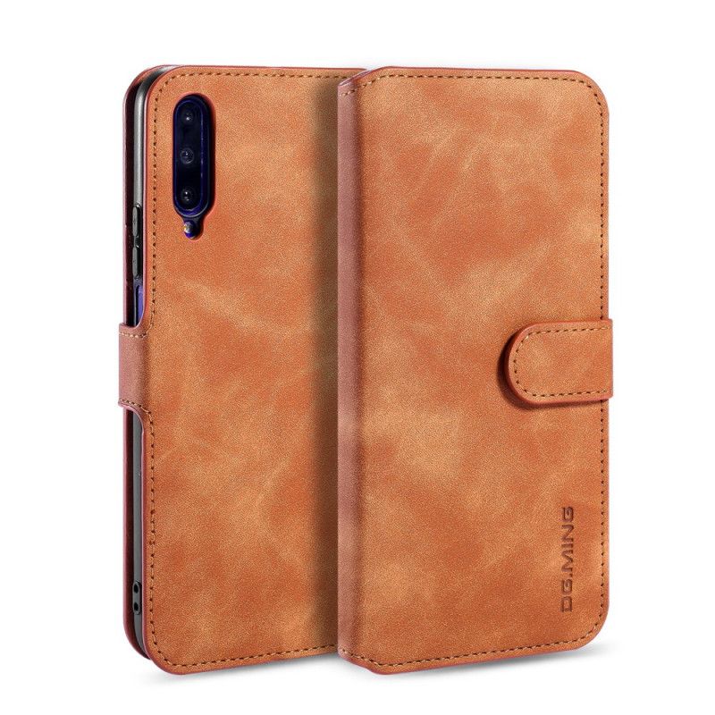 Etui Folio Honor 9X Pro Szary Czarny Retro Dg.Ming