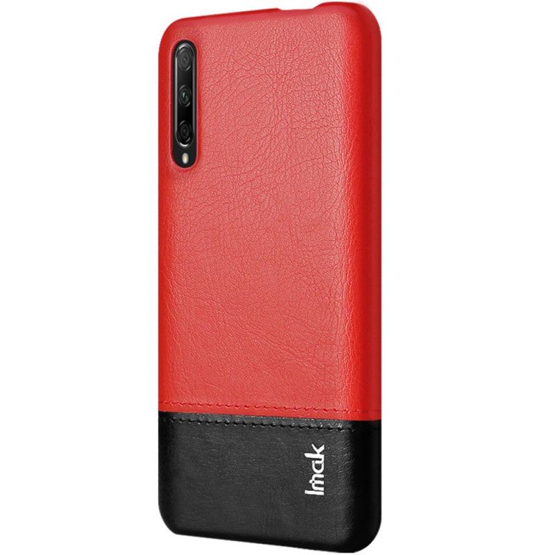 Futerały Honor 9X Pro Czerwony Czarny Etui na Telefon Imak Ruiyi Seria Imak Efekt Skóry