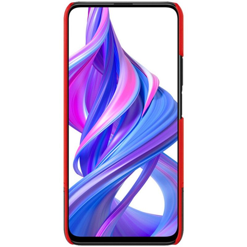 Futerały Honor 9X Pro Czerwony Czarny Etui na Telefon Imak Ruiyi Seria Imak Efekt Skóry