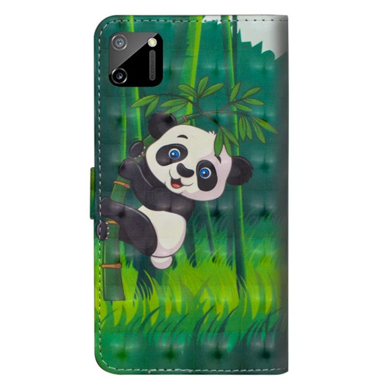 Pokrowce Realme C11 Panda I Bambus