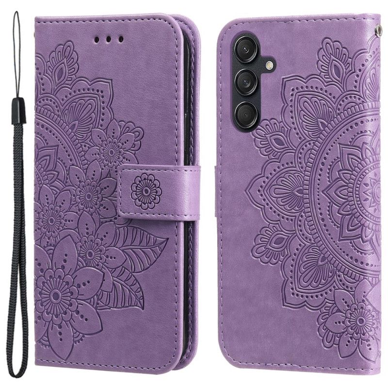 Obudowa Samsung Galaxy M55 5g Etui Na Telefon Nadruk Mandali Z Paskiem
