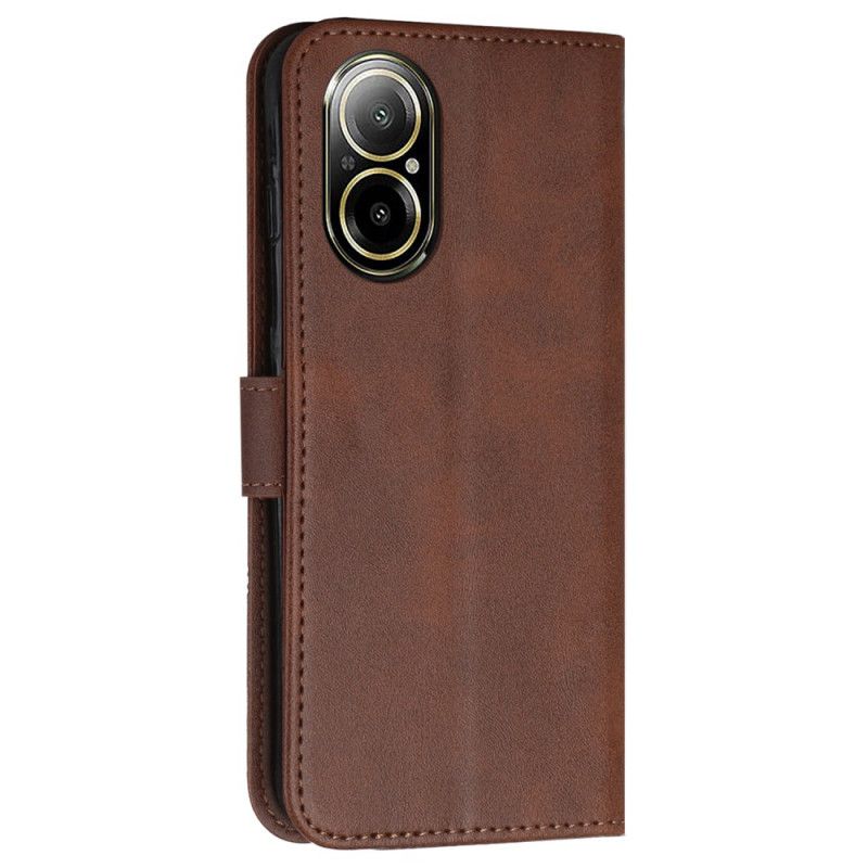 Etui Folio Do Realme C67 Styl Biznesowy