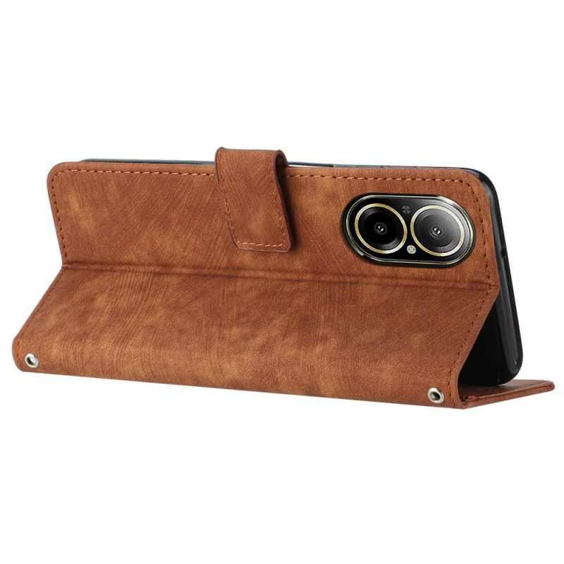 Etui Folio Realme C67 Design Retro