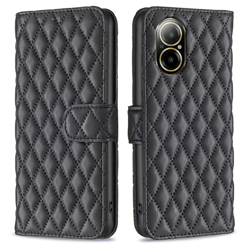 Etui Folio Realme C67 Pikowany