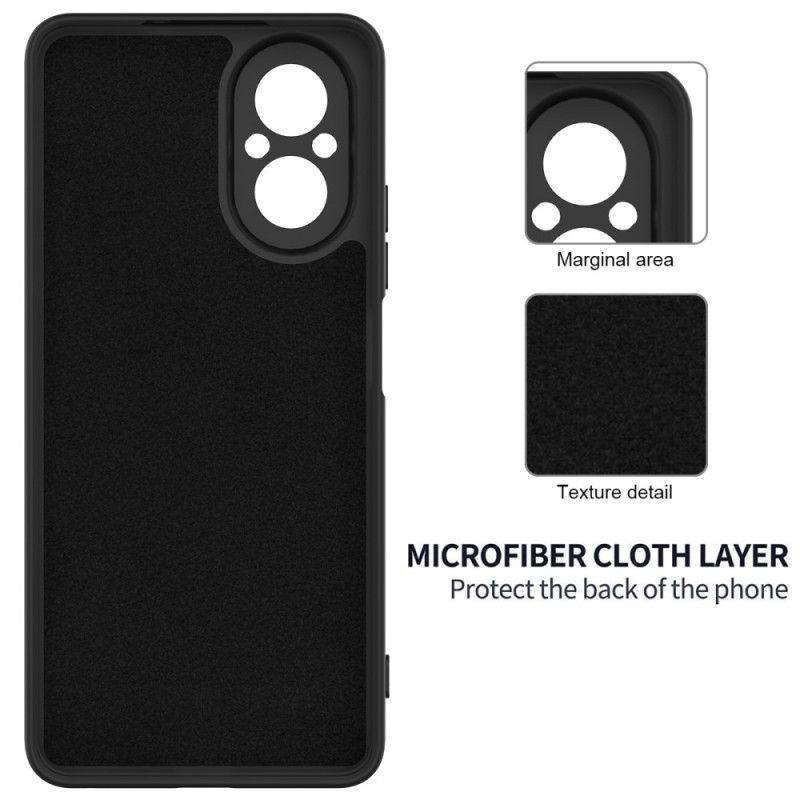 Etui Realme C67 Płynny Silikon Z Paskiem Etui Ochronne