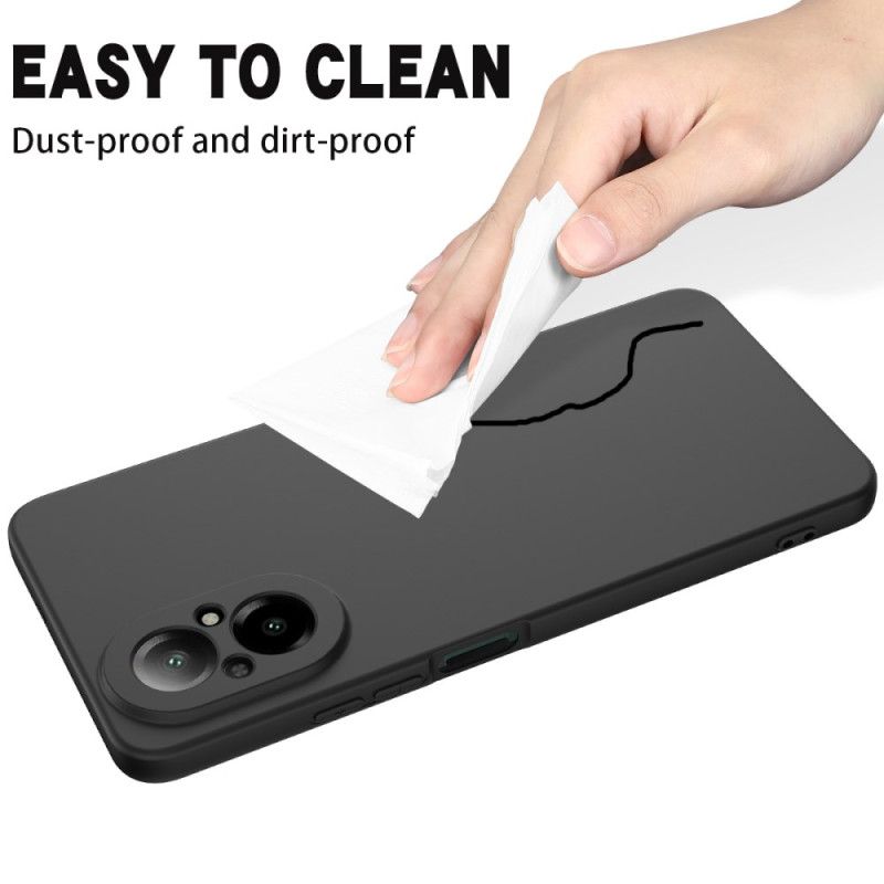 Etui Realme C67 Płynny Silikon Z Paskiem Etui Ochronne