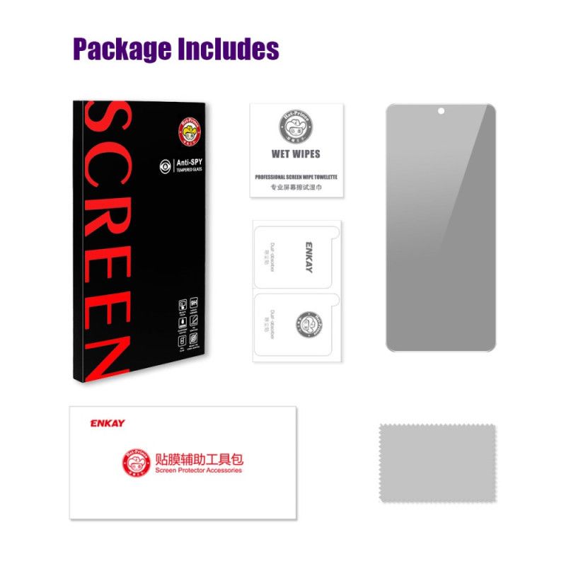 Szkło Hartowane Antyszpiegowskie Do Realme C67