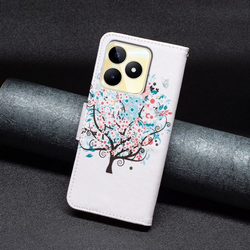Pokrowce Realme C53 Kwitnące Drzewo