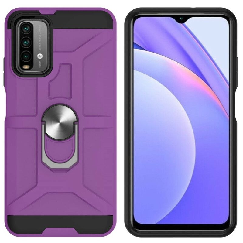 Etui Do Xiaomi Redmi 9t Metaliczny Uchwyt Na Pierścionek