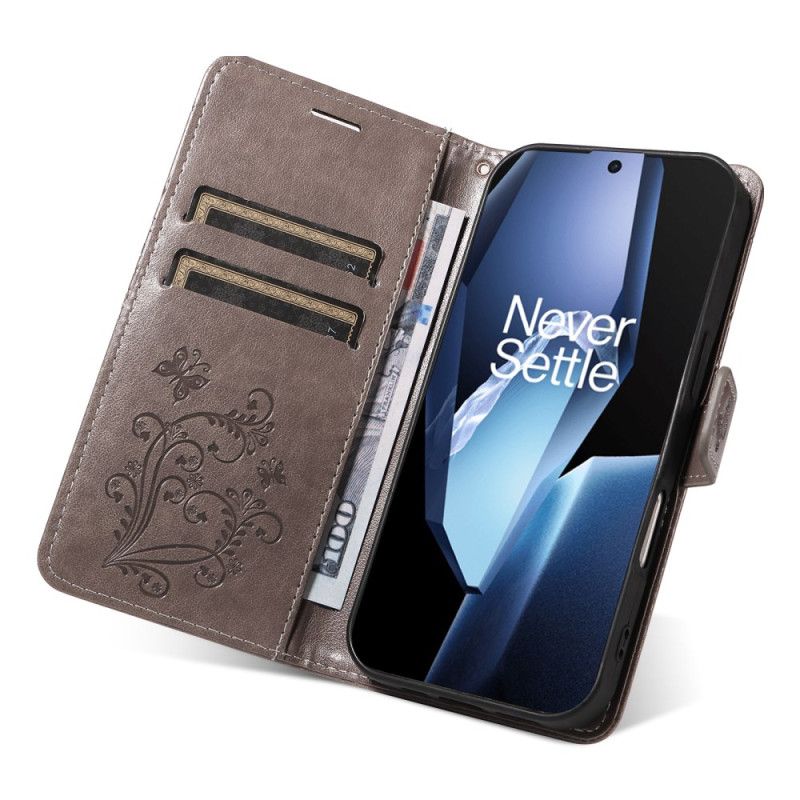 Etui Folio Do Oneplus 13r Gigantyczne Motyle