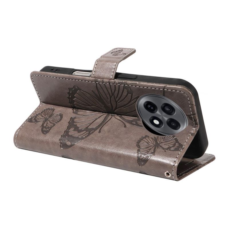 Etui Folio Do Oneplus 13r Gigantyczne Motyle